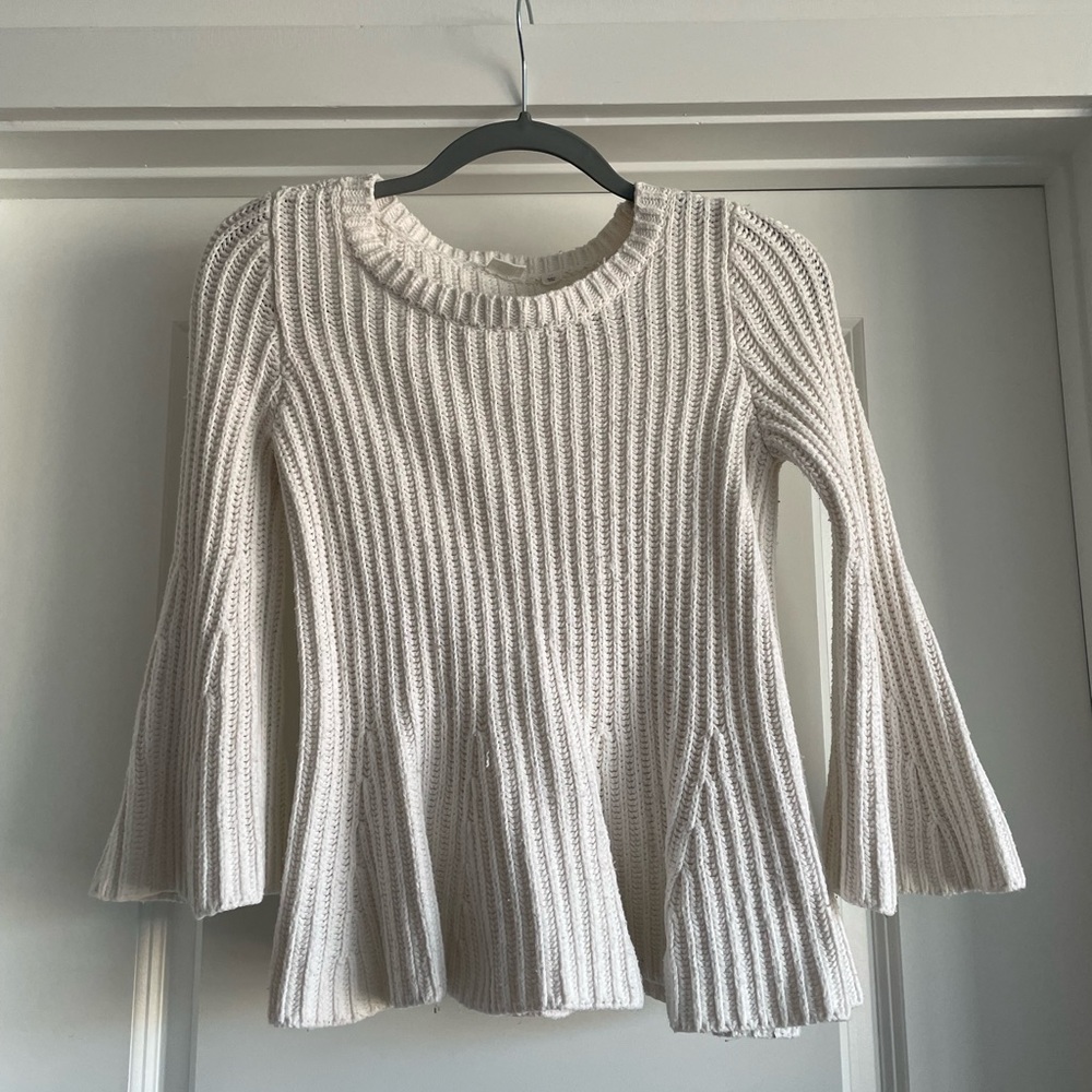 GAP Peplum Sweater, Size XS